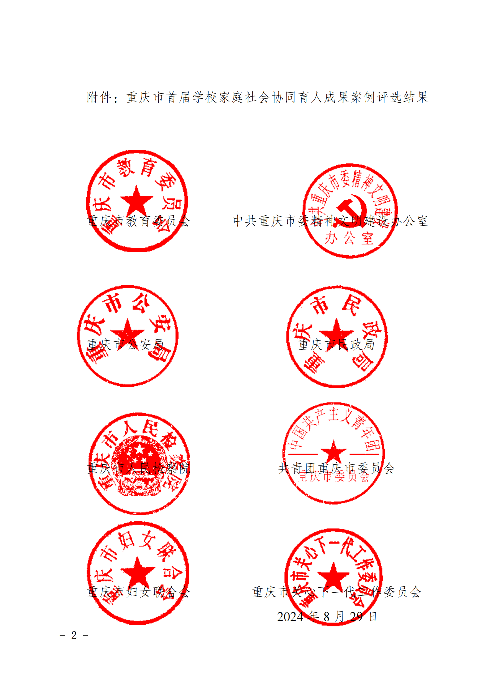 渝教基函〔2024〕84+号+关于重庆市首届学校家庭社会协同育人成果案例评选结果的通报_01.png 渝教基函〔2024〕84+号+关于重庆市首届学校家庭社会协同育人成果案例评选结果的通报_01.png